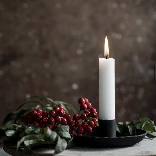 Ernst Candleholder d12 h4 cm, black