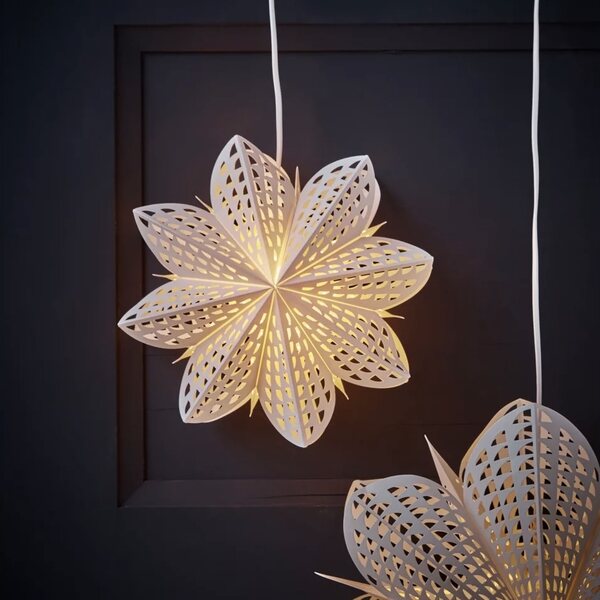 House Doctor Gint Star 30 cm, White