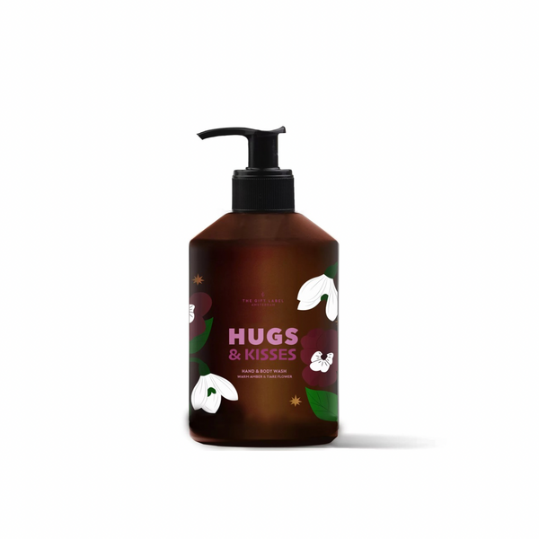 The Gift Label Hand & Body Wash 400 ml, Hugs & Kisses