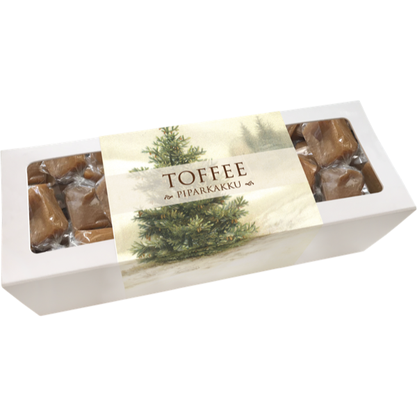 Sköna Ting piparkakkutoffee 200 g, kuusi maisemalla