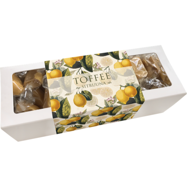 Sköna Ting Toffee in paper box 200 g - Lemon / Lemons