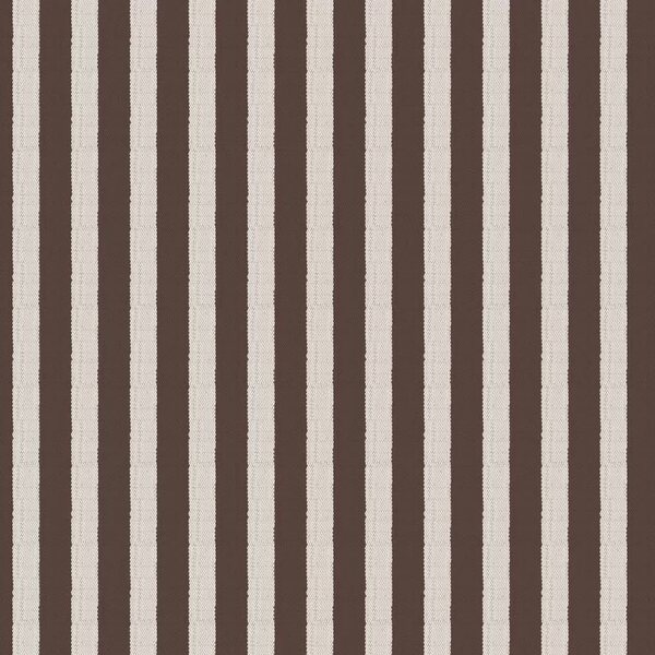 Ib Laursen Brown stripes textile look gift wrapping paper 52,5 cm x 2 m