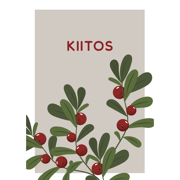 Kiitos kortti, puolukanvarvut