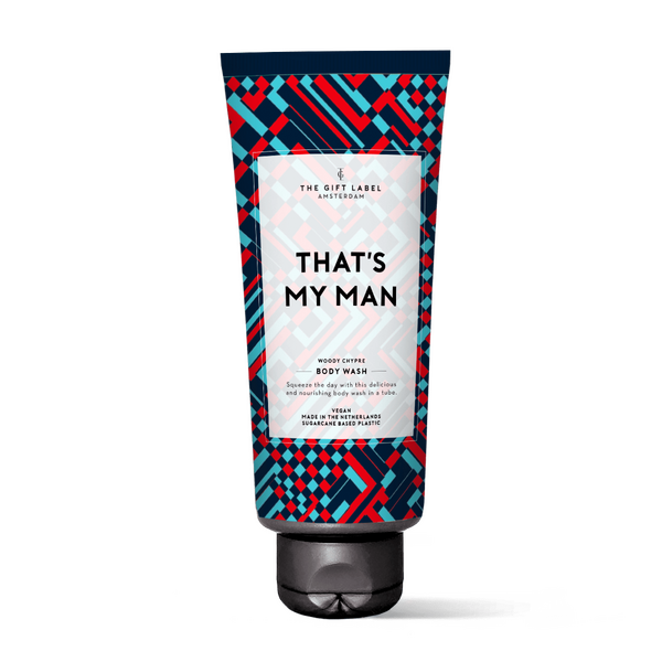 The Gift Label Body wash men 200ml, That`s my man