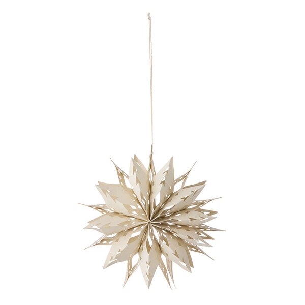 Bungalow Paper Star Glacia Ø20cm,
Stone