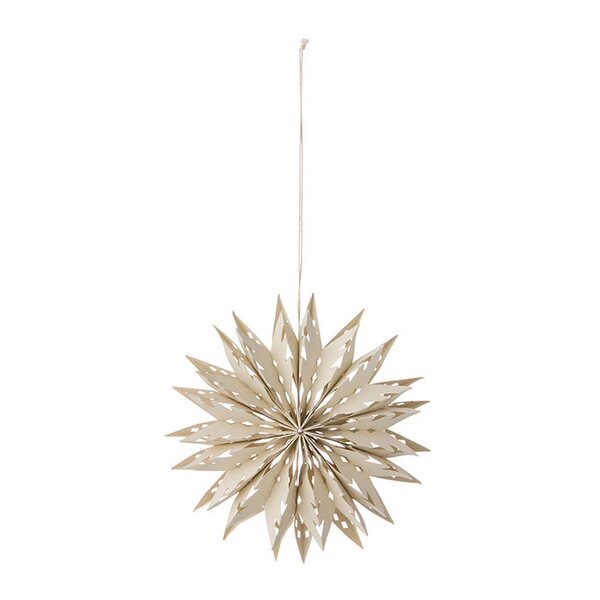 Bungalow Paper Star Eira Ø20cm,
Stone