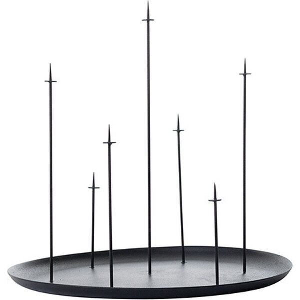 Eno Studio Eno studio multi candle pin kynttelikkö, musta