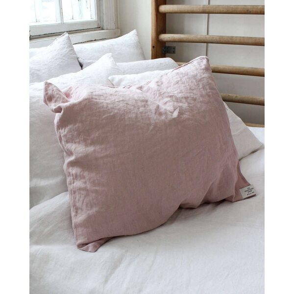 Heaven Linen Pellavatyynyliina 50 x 60 cm, utuinen roosa