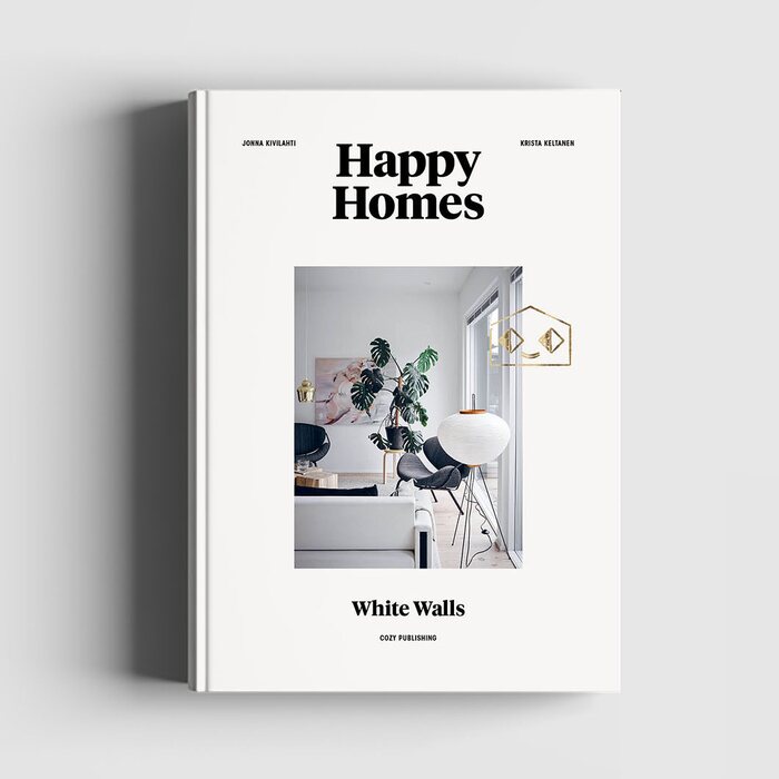 Cozy Publishing Happy homes white walls book