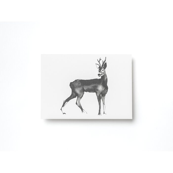 Teemu Järvi Roe deer postcard
