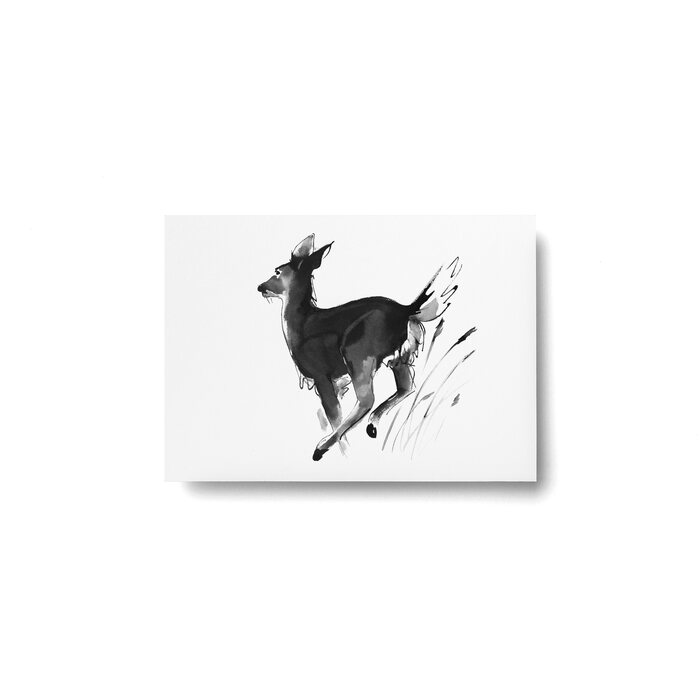 Teemu Järvi White-tailed deer postcard