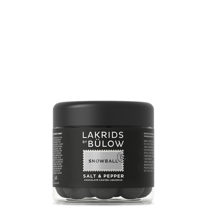 Lakrids By Bulow Snowball suklaakuorrutteinen lakritsi 125g, small