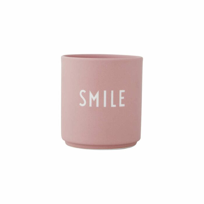Design Letters Favourite muki, smile roosa