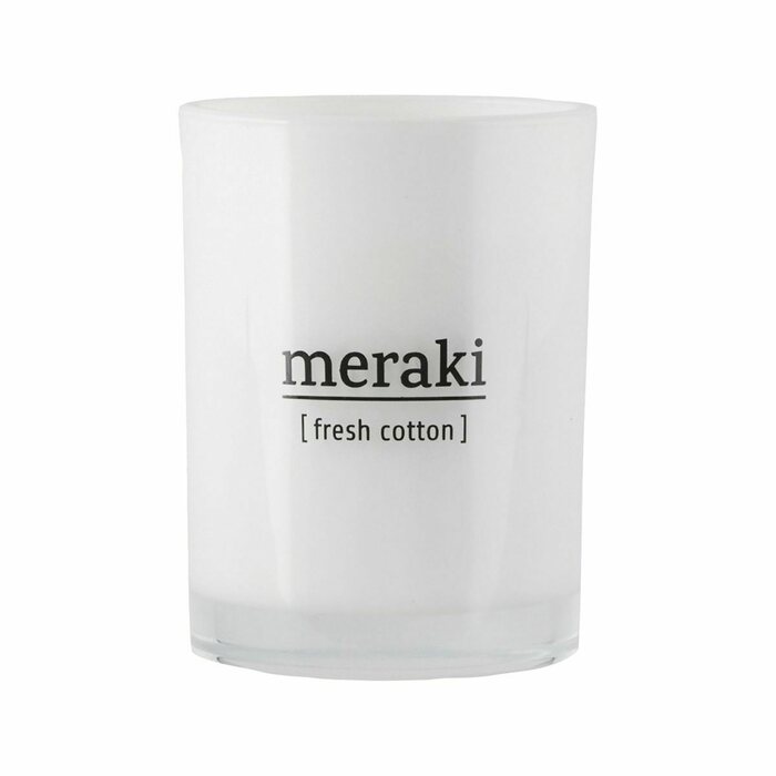 Meraki Scented candle, Fresh cotton
