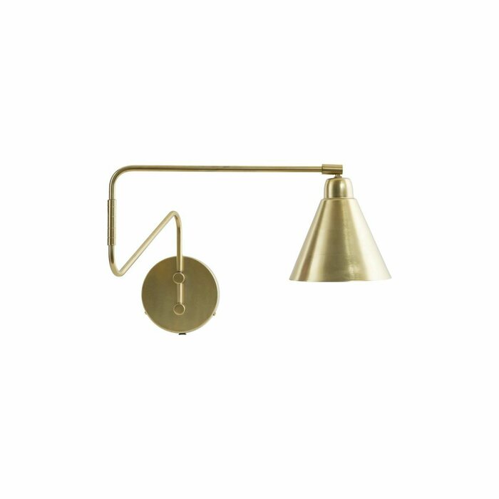 House Doctor Wall lamp, Game, Brass