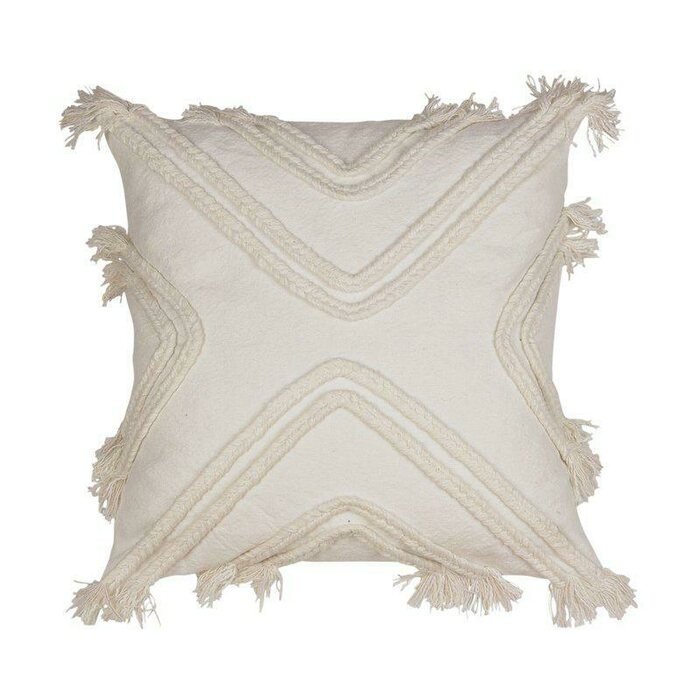 Fondaco Rope cushion cover 48 x 48 cm, off-white
