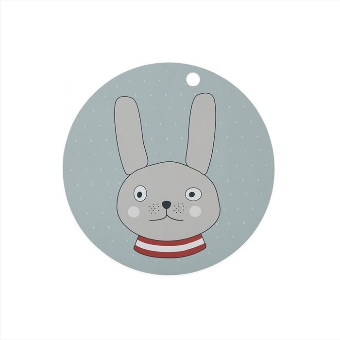 OYOY Pyöreä rabbit tabletti 39 cm