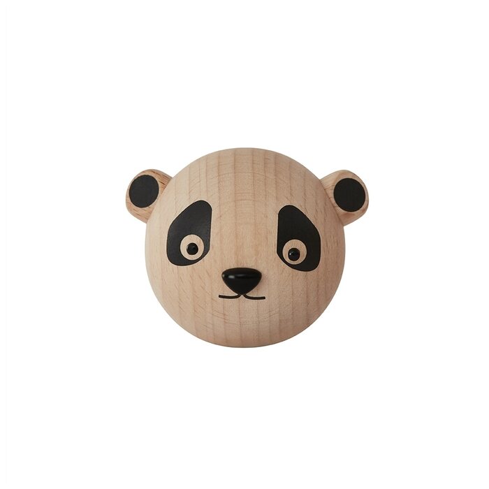 OYOY Panda -koukku 4,5 x 5,5 x 5,5 cm