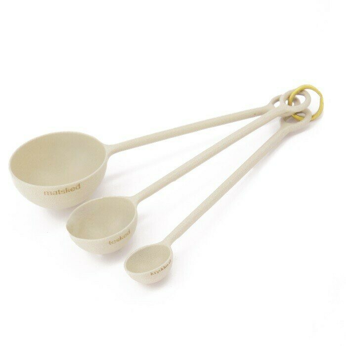Ernst Measuring spoons 3 pcs, beige