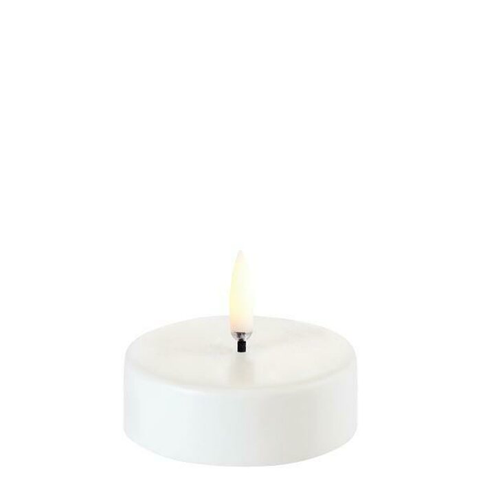 Uyuni Led-tuikkukynttilä maxi 6,1 cm, valkoinen