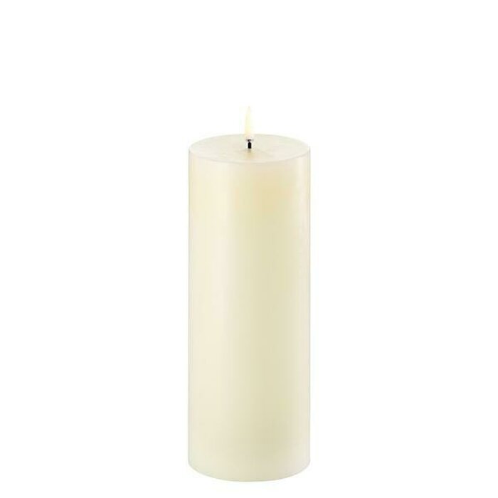 Uyuni Led-kynttilä 7,8 x 20 cm, luonnonvalkoinen MALLIKAPPALE