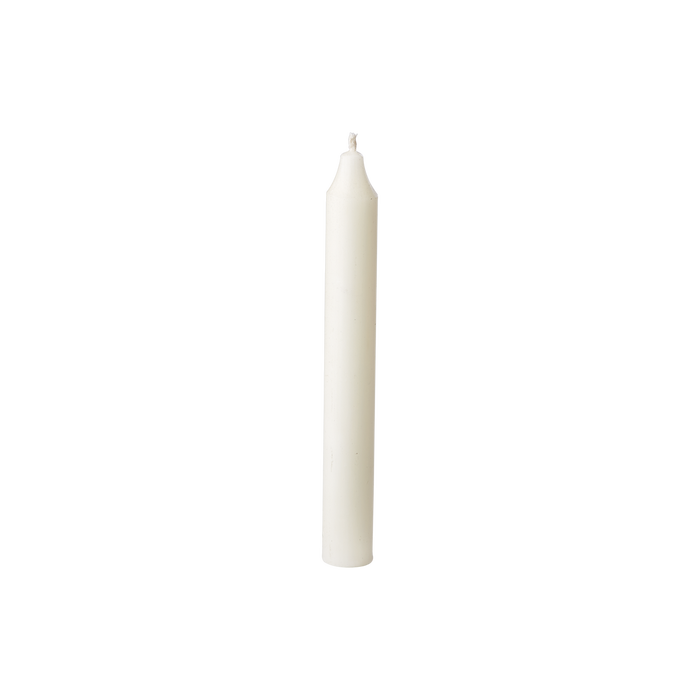 Affari Rustic taper candle 2,2 x 18 cm, ivory