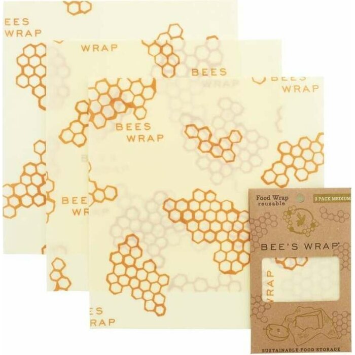 Bee`s Wrap Beeswax wrap Honeycomb 3 pcs/pkt,