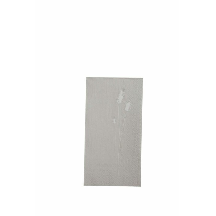 Storefactory Bjuda greige napkin straw 21 x 11 cm