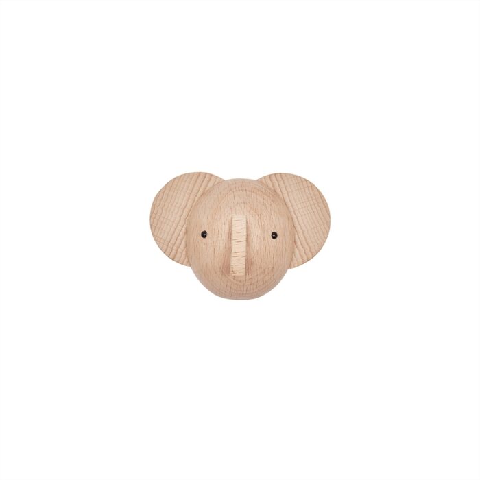 OYOY Elephant -koukku 5,4 x 7,4 x 6,4 cm
