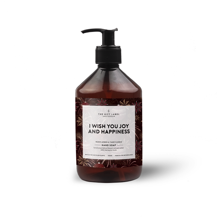 The Gift Label Handsoap 500 ml, I Wish You Joy And Happiness