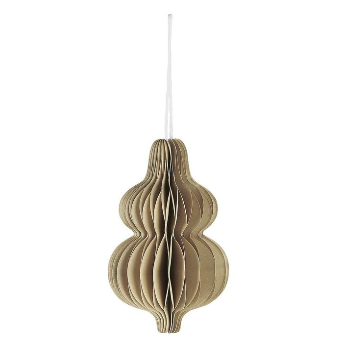 Ib Laursen Drops paperikoriste 10 x 6 cm, beige