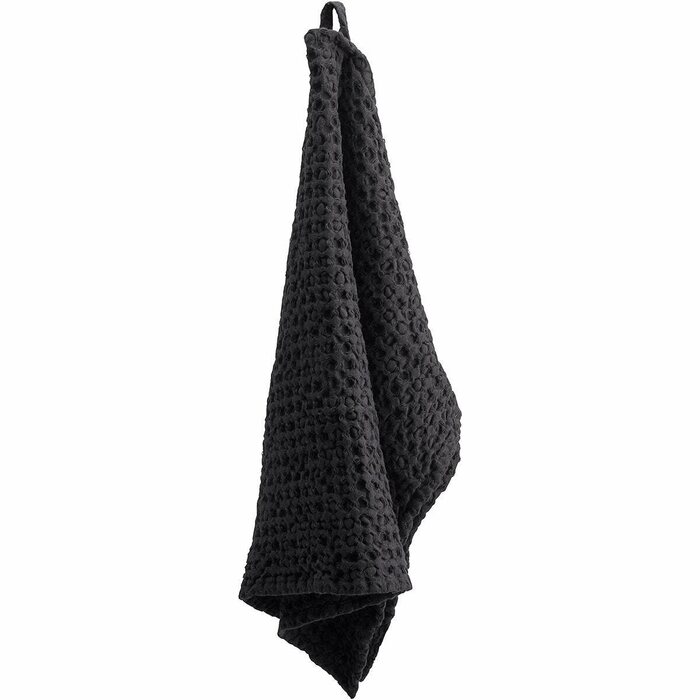 Anno Puro towel 50x70cm, black