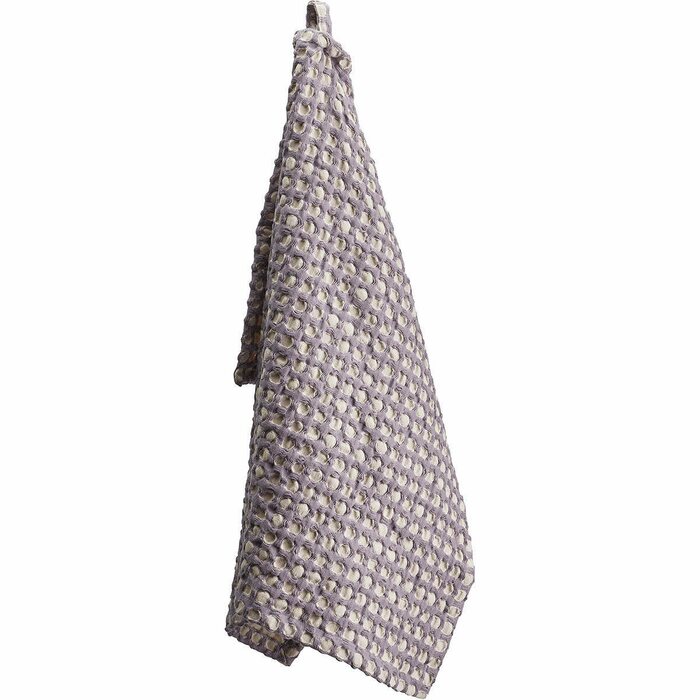 Anno Puro Ruutu towel 50x70cm, lilac/sand