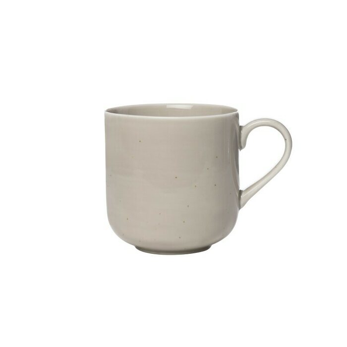 Ernst coffee mug 8 x 8,5 cm, sand/dots