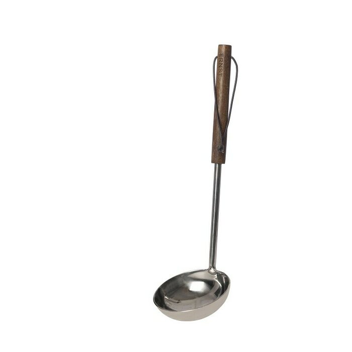 Ernst soup spoon 31 x 8 cm, dark brown wood/metal