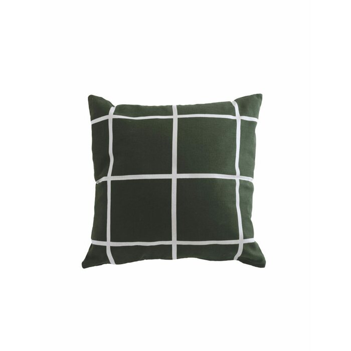 Storefactory Mortorp tyynynpäällinen 48 x 48 cm, vihreä/valkoinen