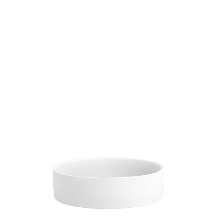 Storefactory Storm candle plate, white 15 x 4 cm