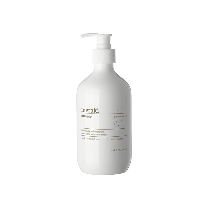 Meraki Käsisaippua 490 ml Winter Moment, lämmin appelsiini