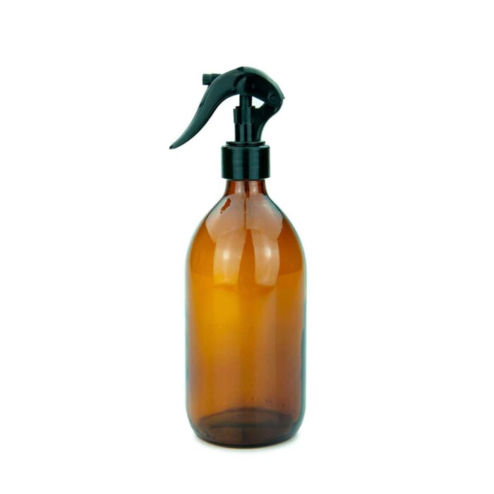 Kaurilan Sauna Lasinen suihkepullo 500 ml, ruskea