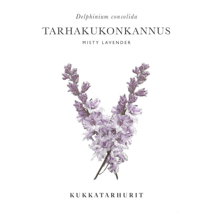 Kukkatarhurit Tarhakukonkannus Misty Lavender