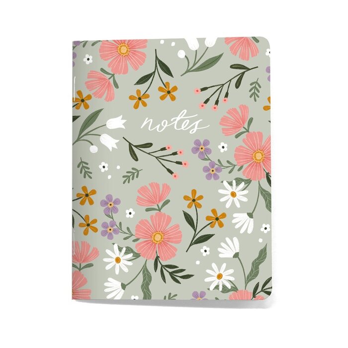 Kaisu Sandberg Notes floral notebook 9 x 12 cm