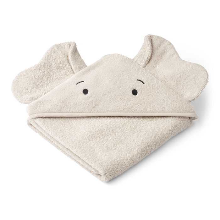 Liewood Albert Elephant Hooded towel
, sandy