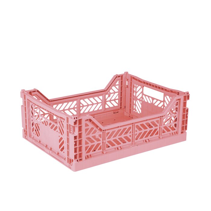 Aykasa Midi stackable crate, strawberry milk