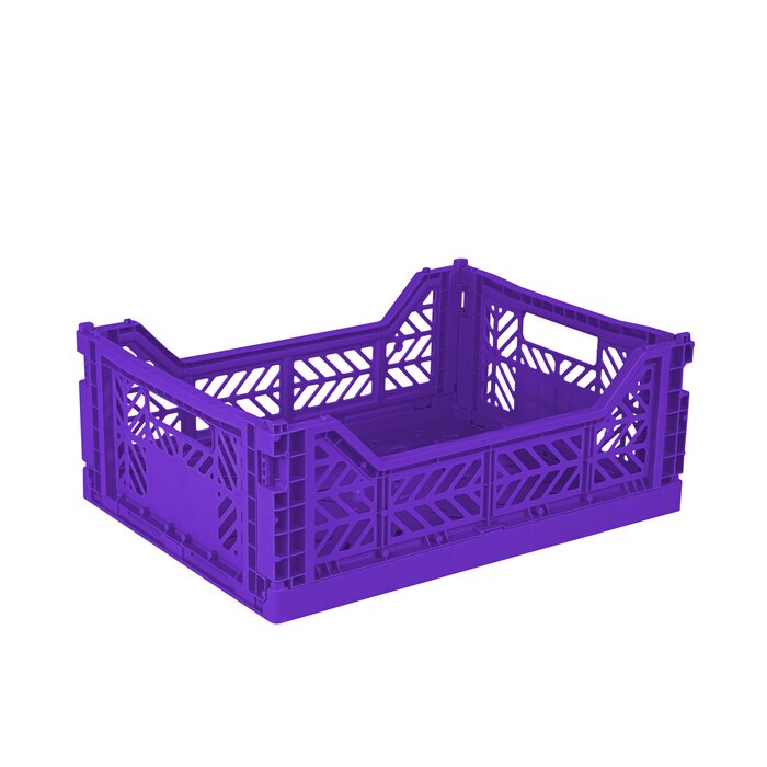 Aykasa Midi stackable crate, violet