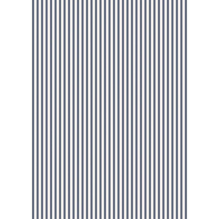 Ib Laursen Blue stripes lahjapaperi 52,5 cm x 2 m