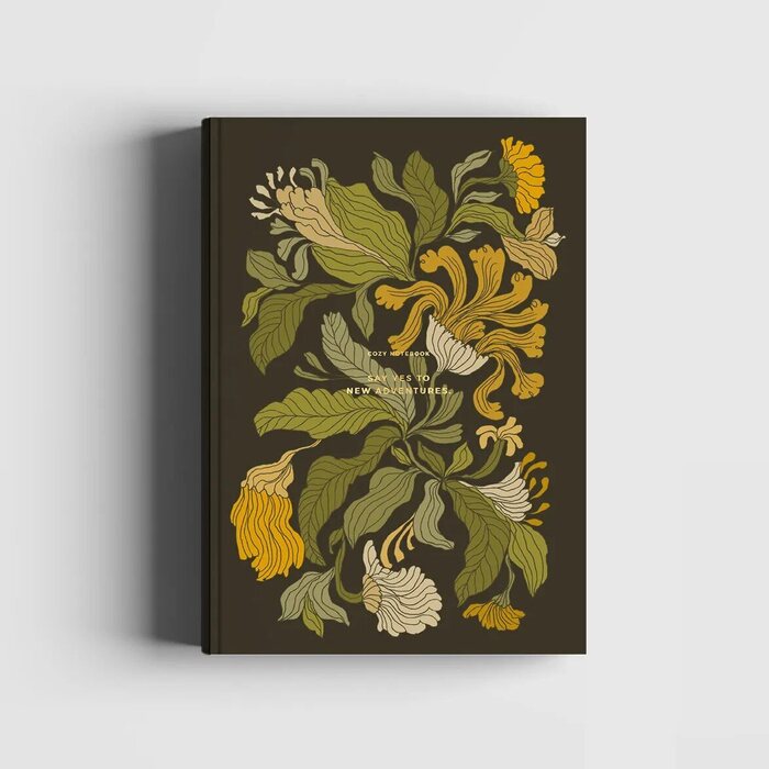 Cozy Publishing Cozy Flower Notebook, sweet pea