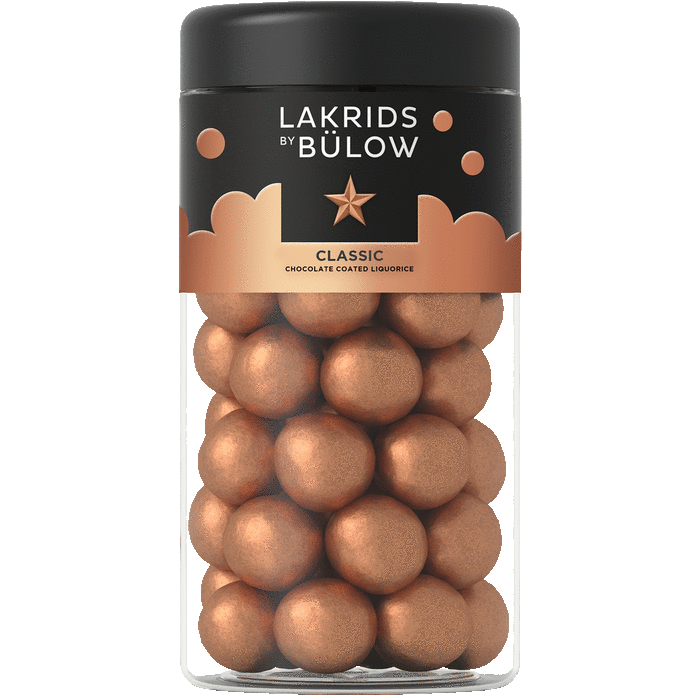 Lakrids By Bulow Classic suklaakuorrutteinen salty caramel lakritsi 295 g, regular