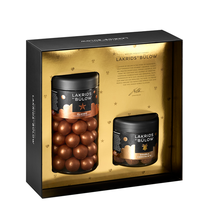 Lakrids By Bulow Lahjapakkaus classic regular/double chocolate small