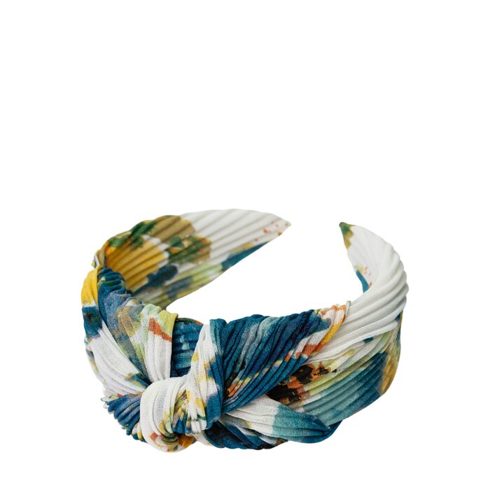 Zaria chiffon hairband, blue