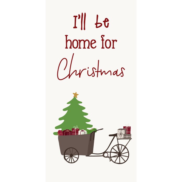 Ib Laursen I'll be home for Christmas servetit 40 x 40 cm, 16 kpl/pkt